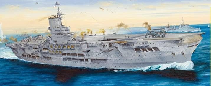 J'adore le kit 65307 HMS Ark Royal 1939 au 1/350