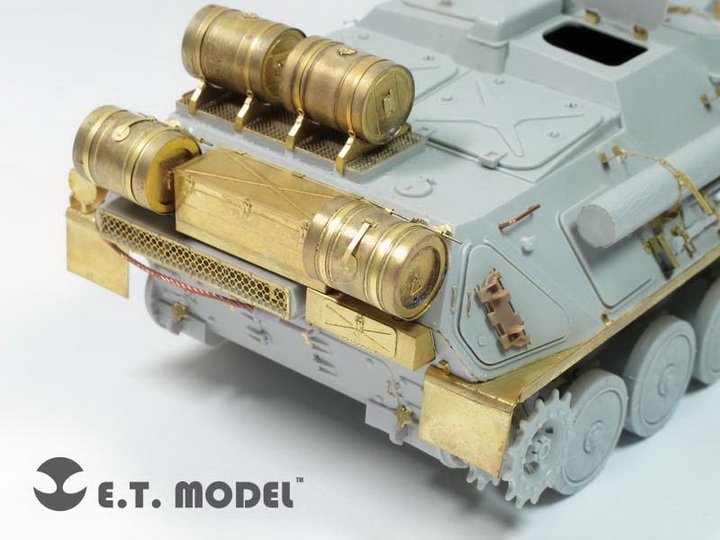 ET Modèle E35-103 Canon automoteur aéroporté russe ASU-85 Mod.1956 Basic (Pour TRUMPETER 01588) (1/35) – immagine 8