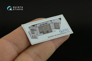 Intérieur imprimé en 3D et coloré sur papier décalcomanie (Revell) Quinta Studio QD32039 F-4E 1/32 – Bild 12