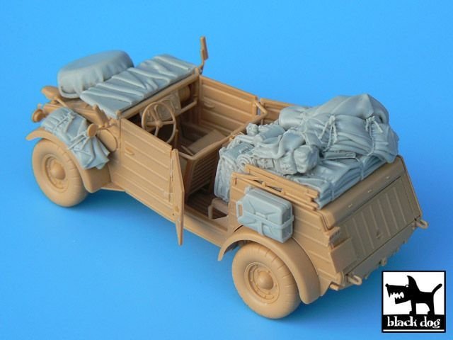 Black Dog T35002 Kubelwagen type 82 pour maquette Tamiya au 1/35 – image 2