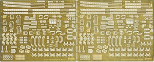 Fujimi 116983 Pièces photodécoupées pour Fune Next Yukikaze/Isokaze 1/700