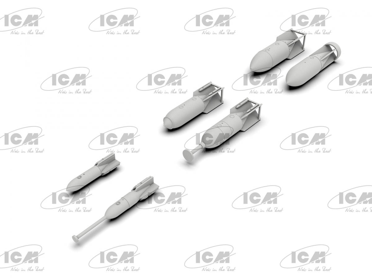 ICM 48408 Armement des avions allemands de la Seconde Guerre mondiale 1/48 – immagine 3