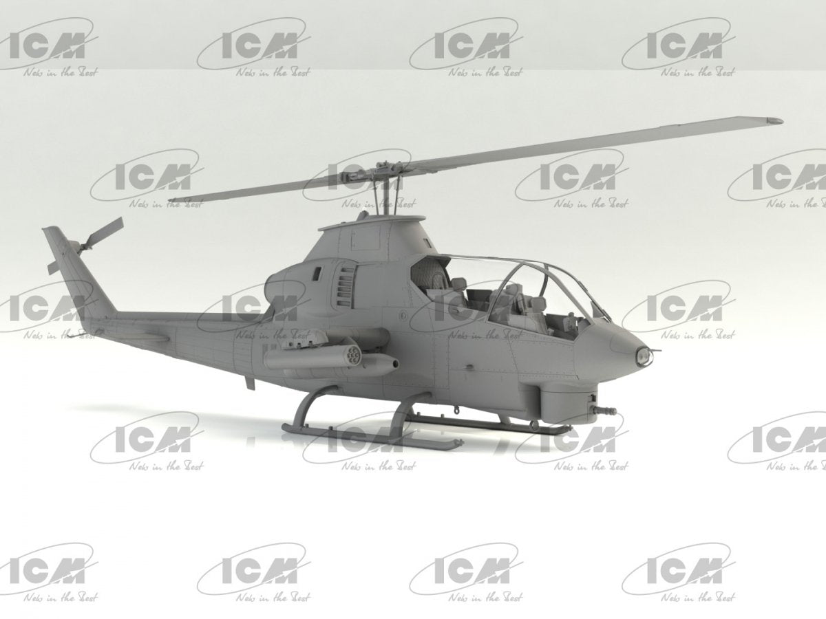 ICM 32060+P AH-1G Cobra (première production) + KIT DE PEINTURE 1/32 – image 5