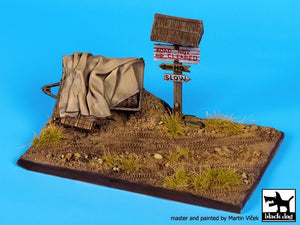 Black Dog D35063 Route avec socle de remorque 1/35  – immagine 5