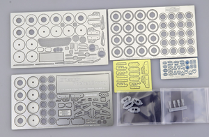Kit de photodécoupe Hobby Design HD02-0270 pour Toyota 86 Greddy / Rocket Bunny Aoshima 1/24 – image 2