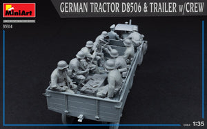 MiniArt 35314 Tracteur allemand D8506 et remorque avec équipage 1/35 – immagine 7