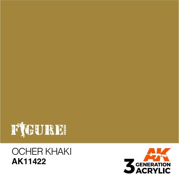 AK Interactive AK11422 Ocre Kaki 17ml