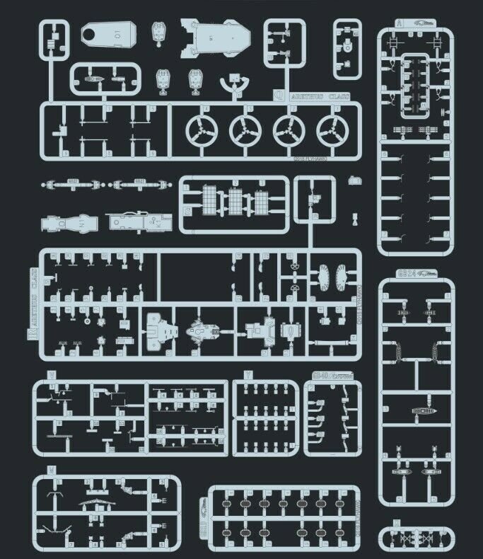 Maquette FlyHawk FH1157 HMS Aurora 1941 - Édition limitée 1/700 – image 5