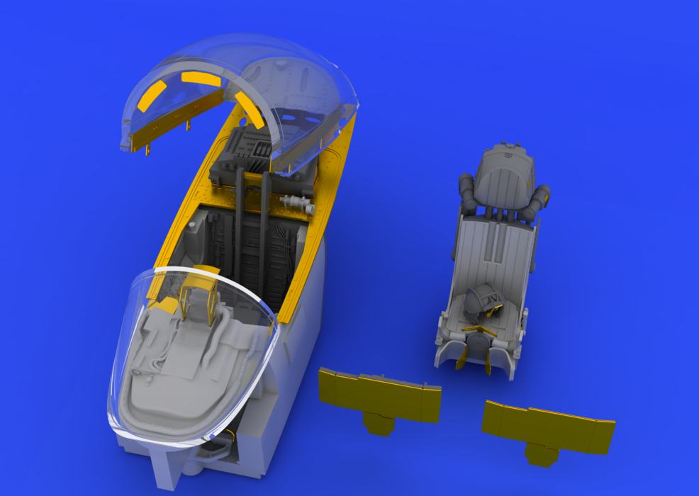 Cockpit Eduard 648091 MiG-29 au 1/48 (Academy) – image 3