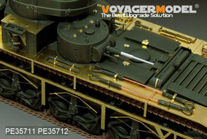Maquette Voyager PE35711 Char lourd russe T-35 de la Seconde Guerre mondiale (canon inclus) (Pour HobbyBoss 83841) 1/35 – Bild 2