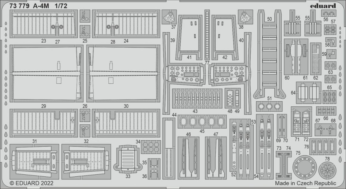 Eduard 73779 A-4M HOBBY BOSS 1/72 – Bild 2