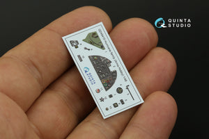 Intérieur imprimé en 3D et coloré sur papier décalcomanie Quinta Studio QD48410 pour la famille Hurricane (Arma Hobby) à l&amp;#39;échelle 1/48 – image 10