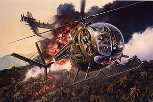 Dragon 3310 OH-6A Cayuse avec équipage (1/35)
