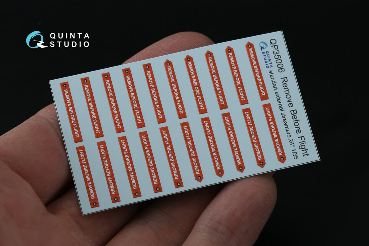 Quinta Studio QP35006 Retirer avant le vol streamer externe standard 24, 20 pièces 1/35  – image 2
