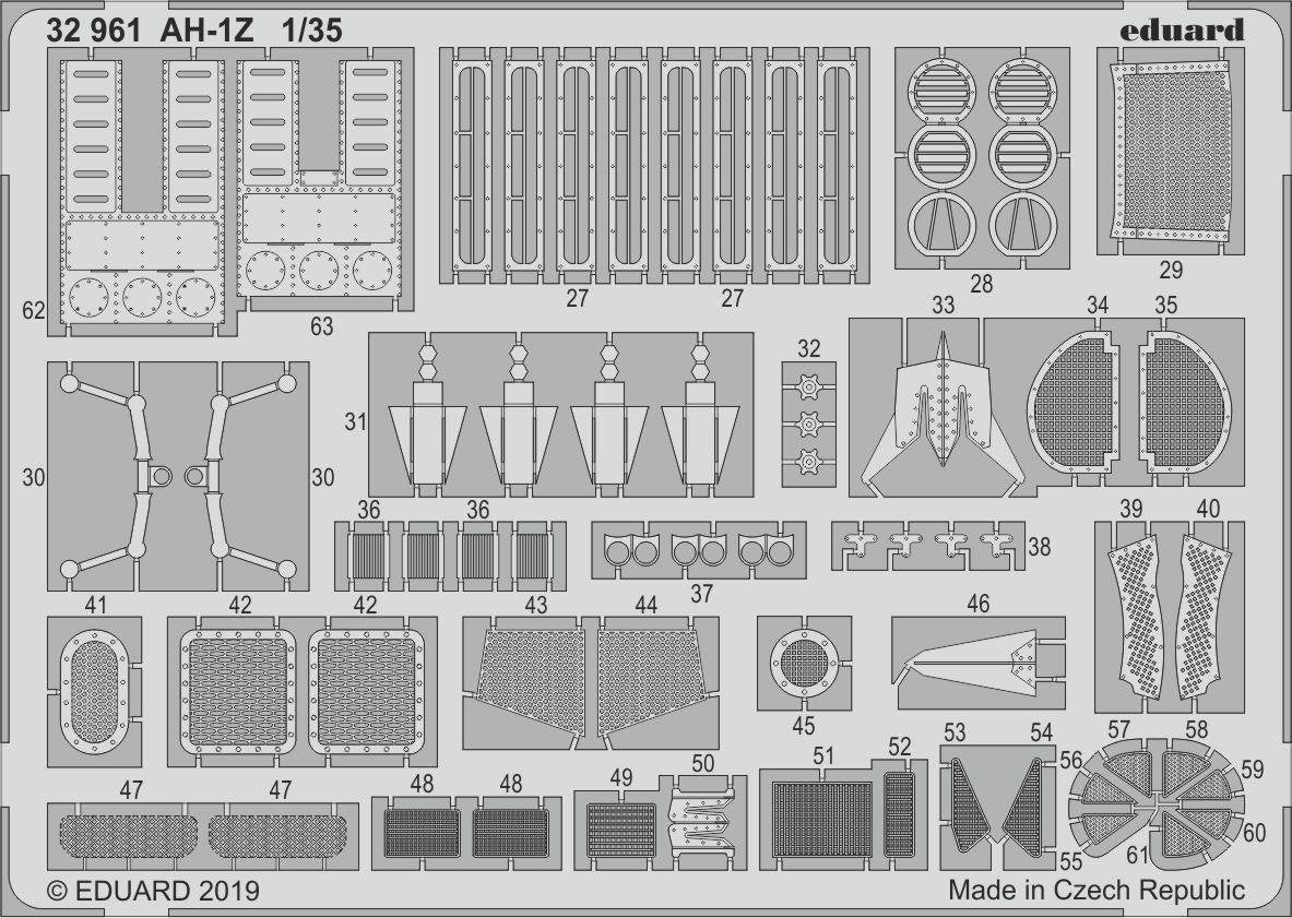 Eduard 32961 AH-1Z 1/35 ACADEMY – zdjęcie 2