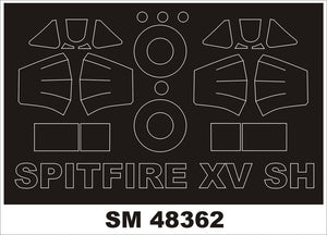 Montex SM48362 Spitfire MkXV SPÉCIAL HOBBY