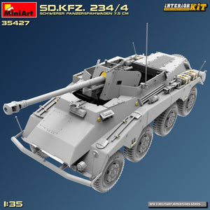 MiniArt 35427 Sd.Kfz. 234/4 SCHWERER PANZERSPÄHWAGEN 7,5 cm. KIT INTÉRIEUR 1/35 – image 13