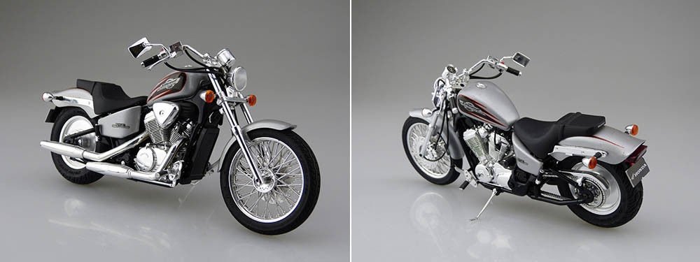 Aoshima 05398 HONDA STEED 400VSE 1/12 – immagine 2
