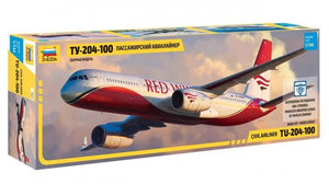 Zvezda 7023 Avion de ligne Tu-204-100 1/144