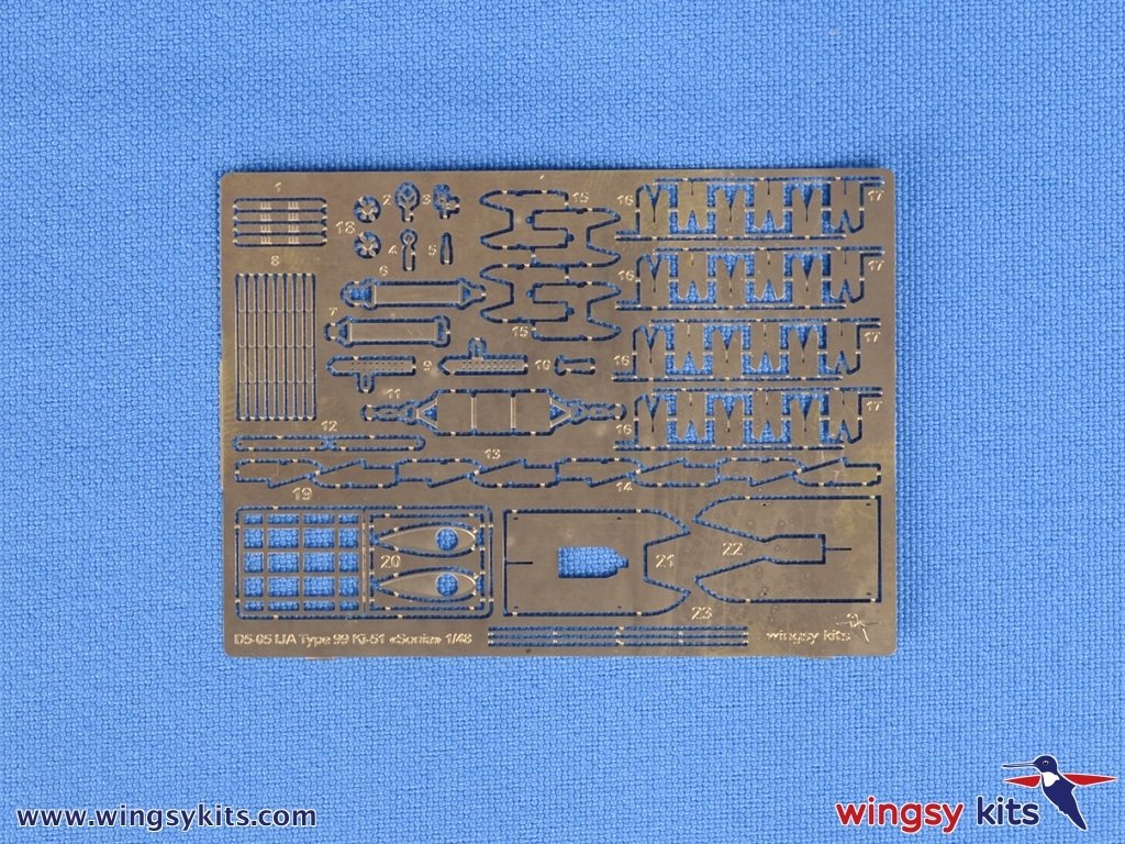 Maquette Wingsy D5-05 Avion d&amp;#39;assaut/reconnaissance IJA Type 99 Ki-51 « Sonia » 1/48  – Bild 13