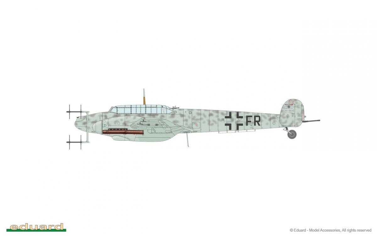 Eduard 8405 Bf 110G-4 1/48 – Bild 15