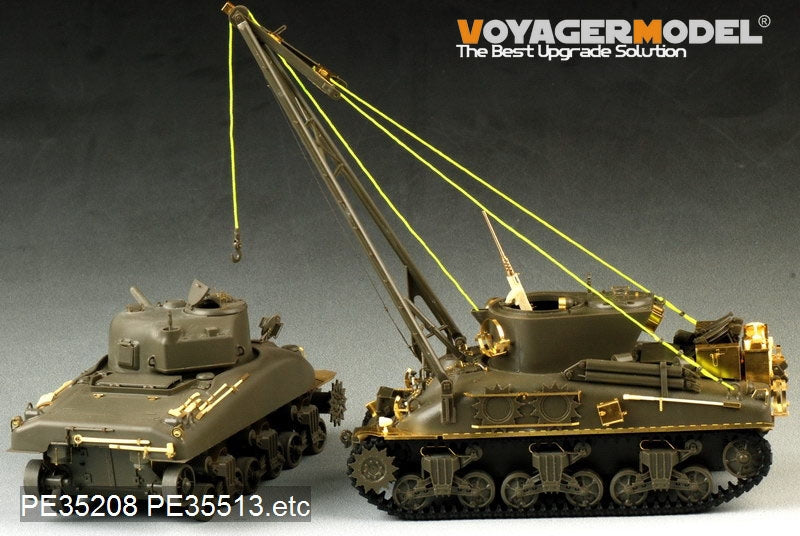 Véhicule de dépannage de char américain M32B1 de la Seconde Guerre mondiale, modèle Voyager PE35513, pour TASCA 35026, échelle 1/35 – immagine 19
