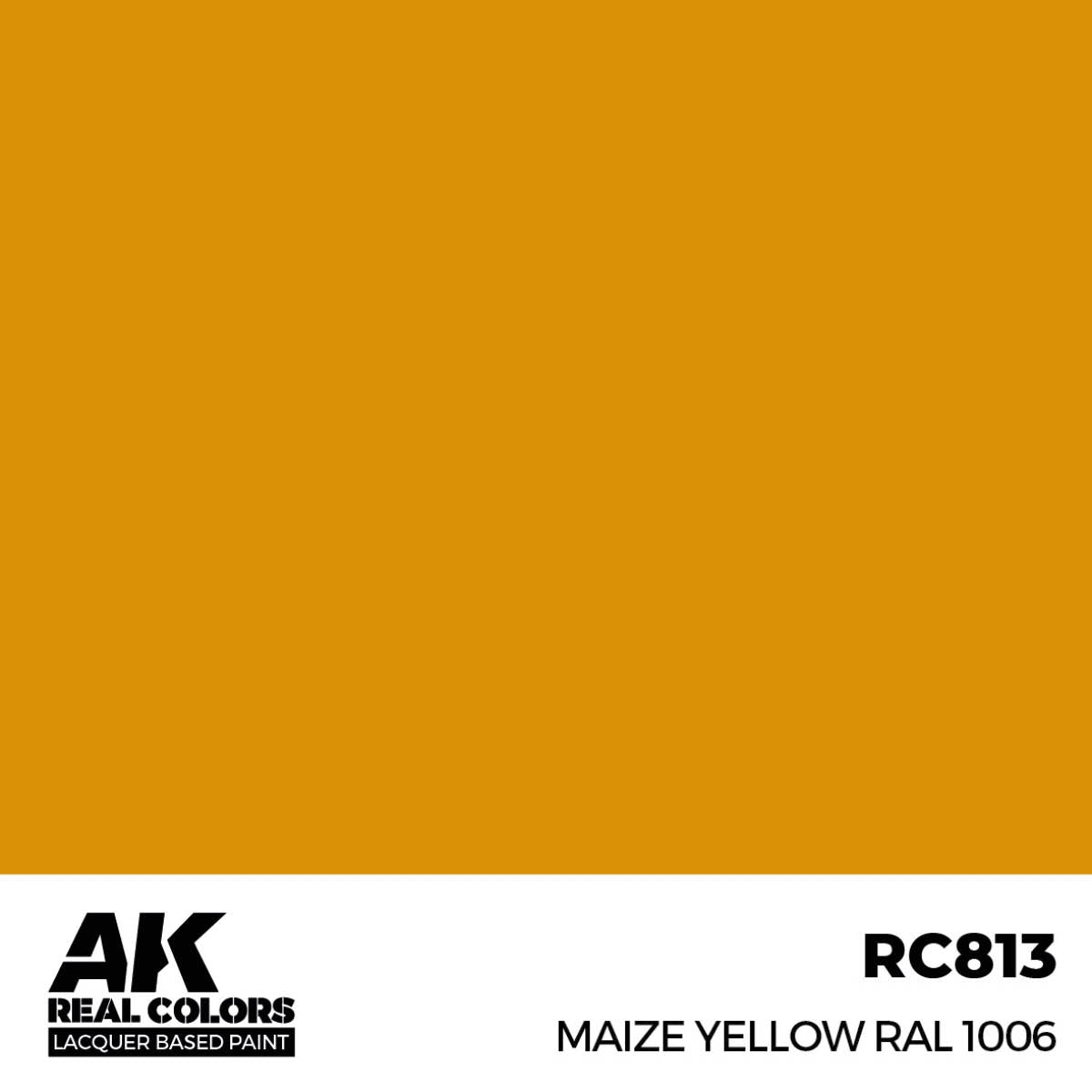 AK Interactive RC813 Jaune maïs RAL 1006 17 ml