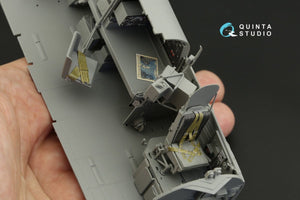 Intérieur imprimé en 3D et coloré sur papier décalcomanie Quinta Studio QD32150 Avro Lancaster B. Mk.I/III (Border Model) à l&amp;#39;échelle 1/32 – Bild 10