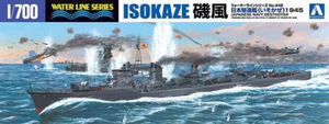 Aoshima 03779 Destroyer de la marine japonaise Isokaze 1945 Série de lignes de flottaison n° 448 1/700