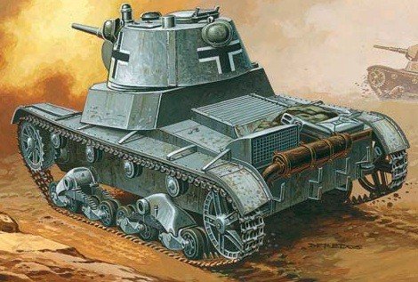 Mirage Hobby 72619 C740 (r) Char allemand (1/72)