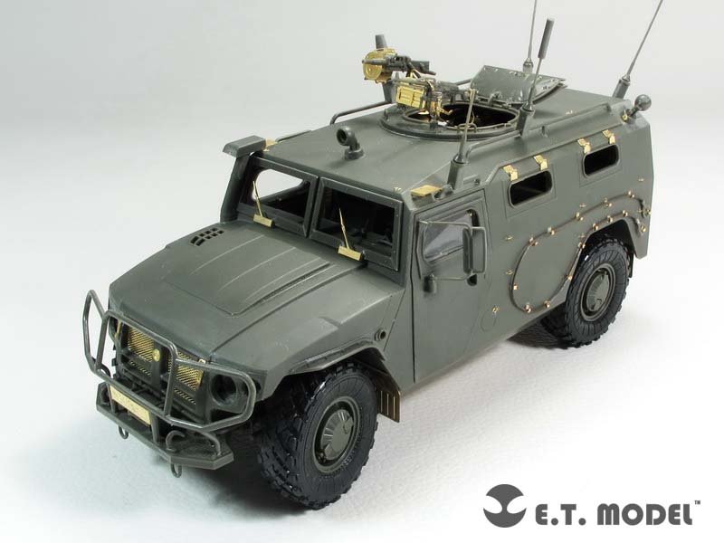 ET Modèle E35-184 GAZ-233014 STS russe « TIGER » (Pour Meng VS-003) (1/35) – Bild 3