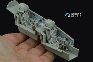 Intérieur imprimé en 3D et coloré du MiG-29UB (Trumpeter) de Quinta Studio QD32227, échelle 1/32 – immagine 14