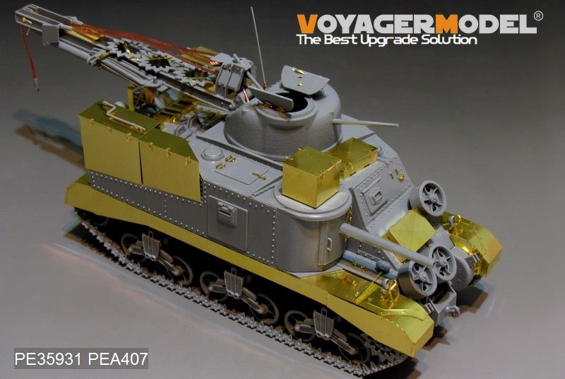 Véhicule de dépannage de char américain M31 de la Seconde Guerre mondiale, modèle Voyager PE35931, pour TAKOM 2088, échelle 1/35 – image 7