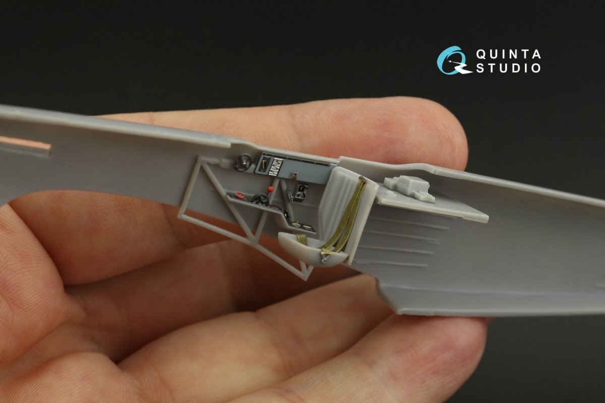 Intérieur imprimé en 3D et coloré sur papier décalcomanie Quinta Studio QD48299 Yak-9T/DD (Modelsvit) 1/48  – Bild 10