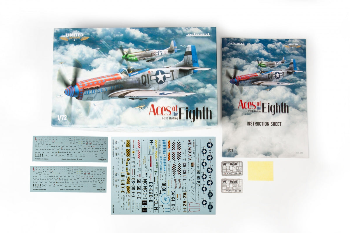 Eduard 2147 Aces of The Eight Dual Combo Édition Limitée 1/72 – Bild 3