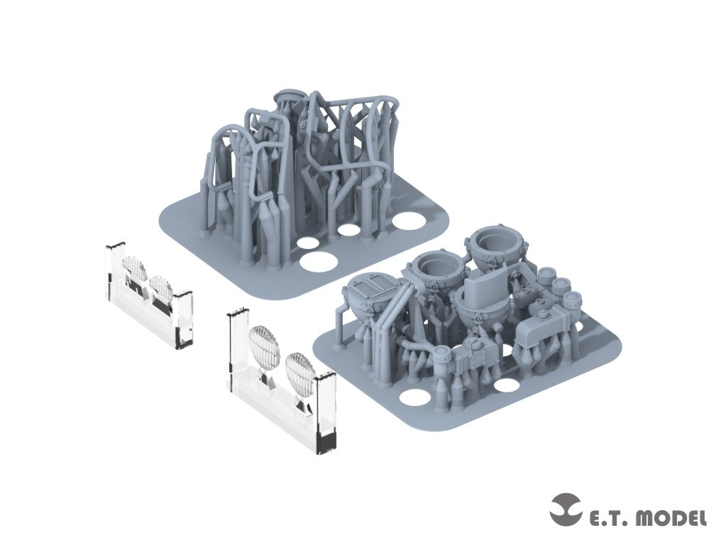 E.T. Model P35-275 Lights Set for Russian T-80U Family 1/35 – zdjęcie 3
