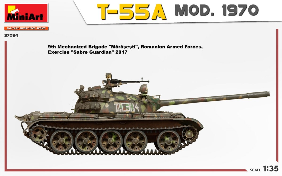 MiniArt 37094 T-55A MOD. KIT INTÉRIEUR 1970 1/35  – image 6