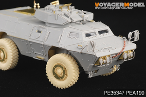 Roues de route Voyager Model PEA199 M1117 de l&amp;#39;armée américaine moderne (pour TRUMPETER) 1/35 – imagen 3