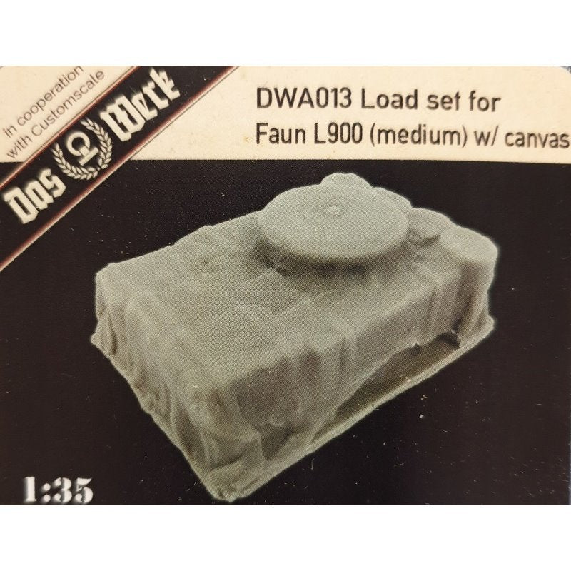 Das Werk DWA013 Kit de chargement pour Faun L900 Medium avec toile 1/35