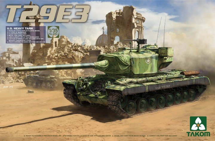 Takom 2064 T29E3 Char lourd américain 1/35