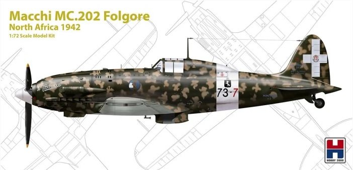 Hobby 2000 72006 Macchi MC.202 Afrique du Nord 1/72