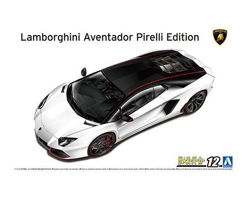 Aoshima 06121 Lamborghini Aventador Édition Pirelli 1/24