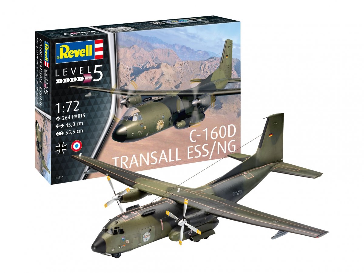 Revell 03916 C-160 Transall Eloka (1/72)  – immagine 2
