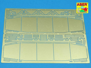 Aber 35A007 Jupes latérales pour PzKpfw IV (HJ), Brummbar (1/35)