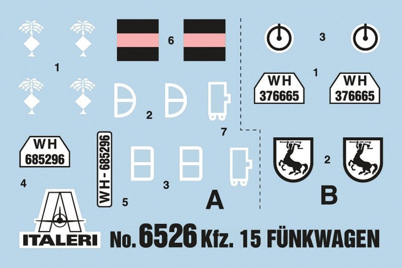 Italeri 6526 Kfz.15 FUNKWAGEN  – Bild 2