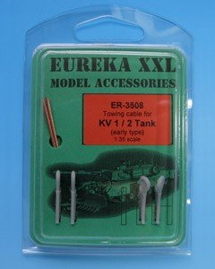 Câble de remorquage Eureka XXL ER-3508 pour KW-1/2 type ancien 1/35