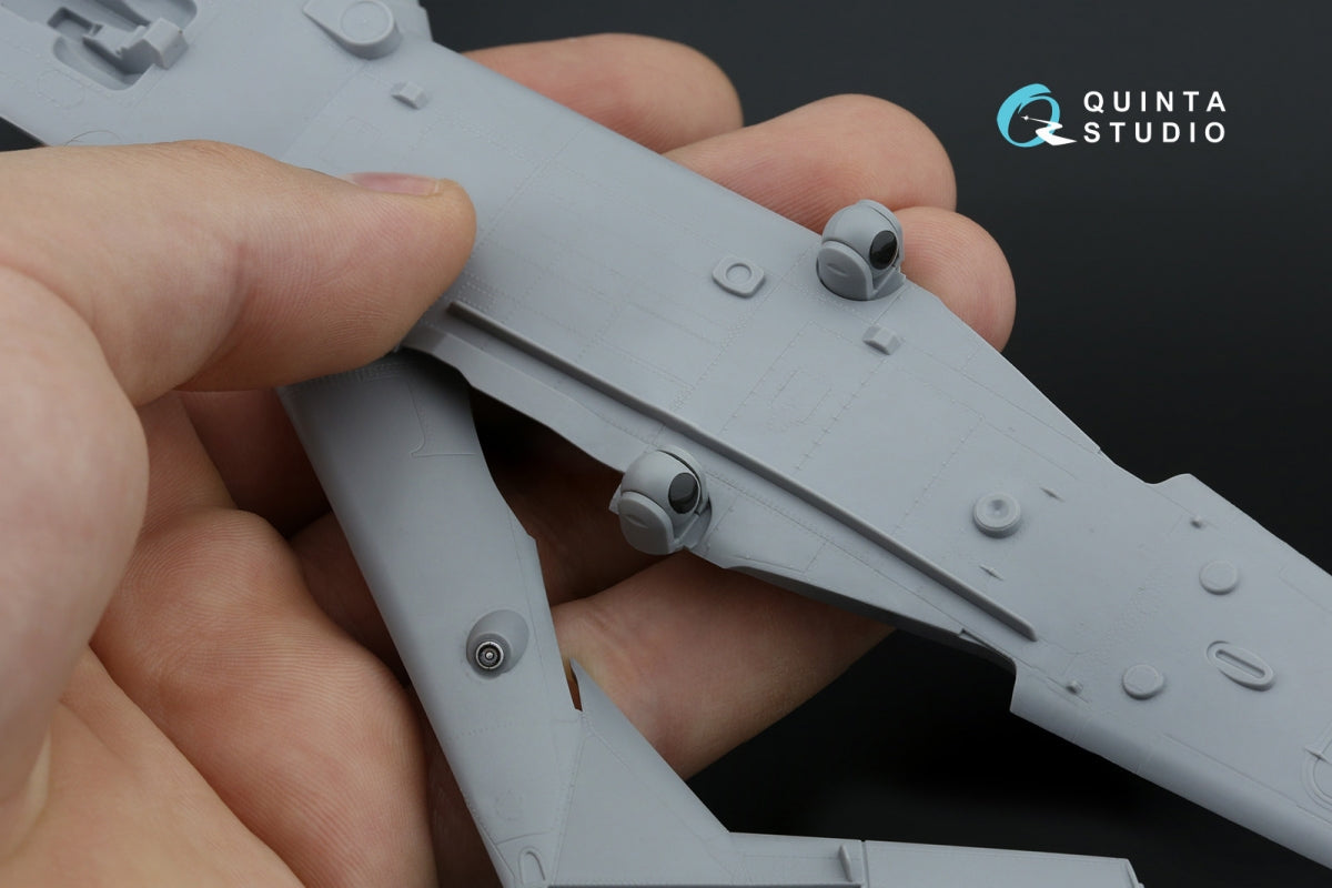 Quinta Studio QP48037 Ka-52 Optical elements for the Vitebsk protection complex (Zvezda) 1/48 – zdjęcie 7