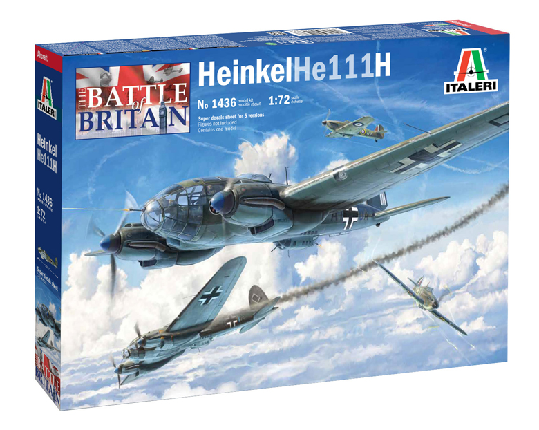 Italeri 1436 HEINKEL HE111H 1/72 – immagine 2