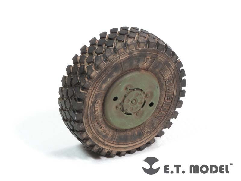 Roues lestées pour tracteur routier américain moderne M1070 (modèle ET ER35-041) pour HOBBYBOSS 85502 à l&amp;#39;échelle 1/35  – image 2