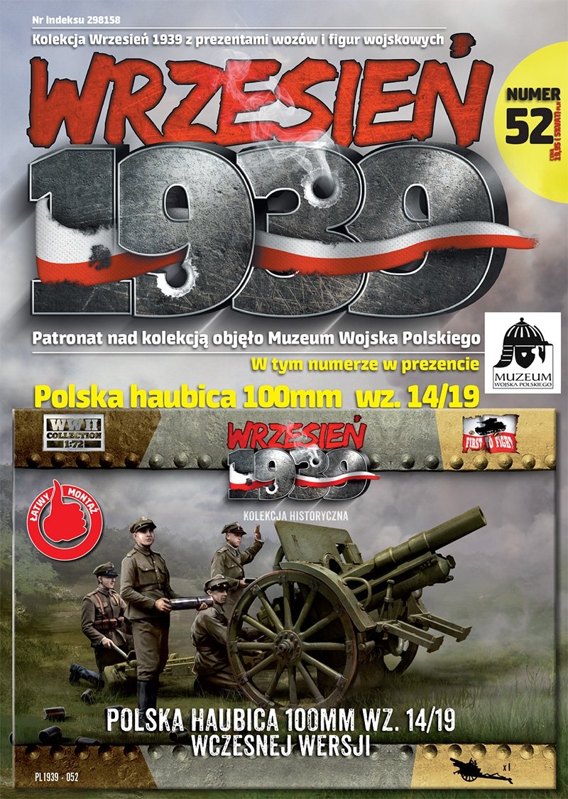 Premier à combattre PL052 Obusier polonais de 100 mm wz. 14/19 version initiale (1/72)